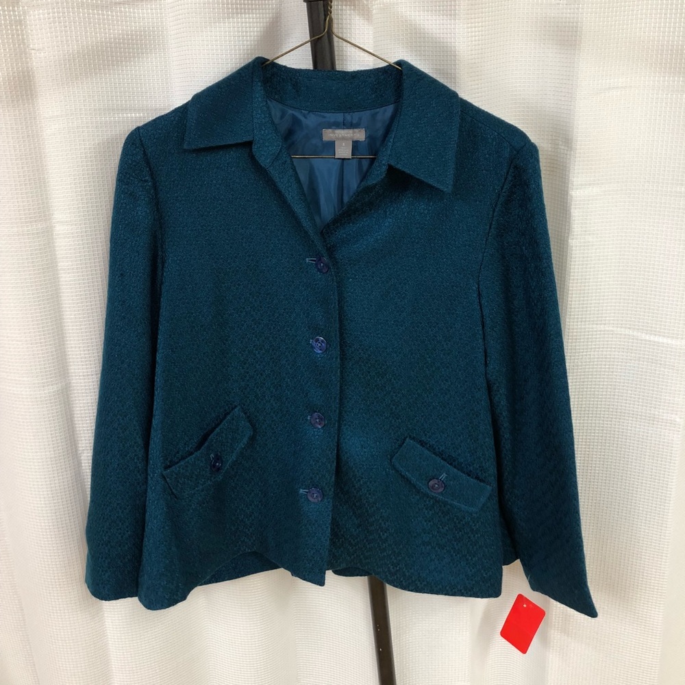 Ladies medium Teal Blazer
